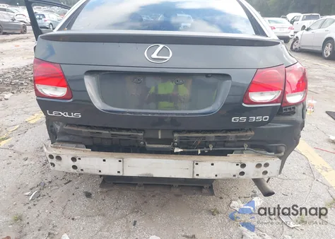 2007 Lexus Gs 350 from USA, damaged, VIN JTHBE96S270025787